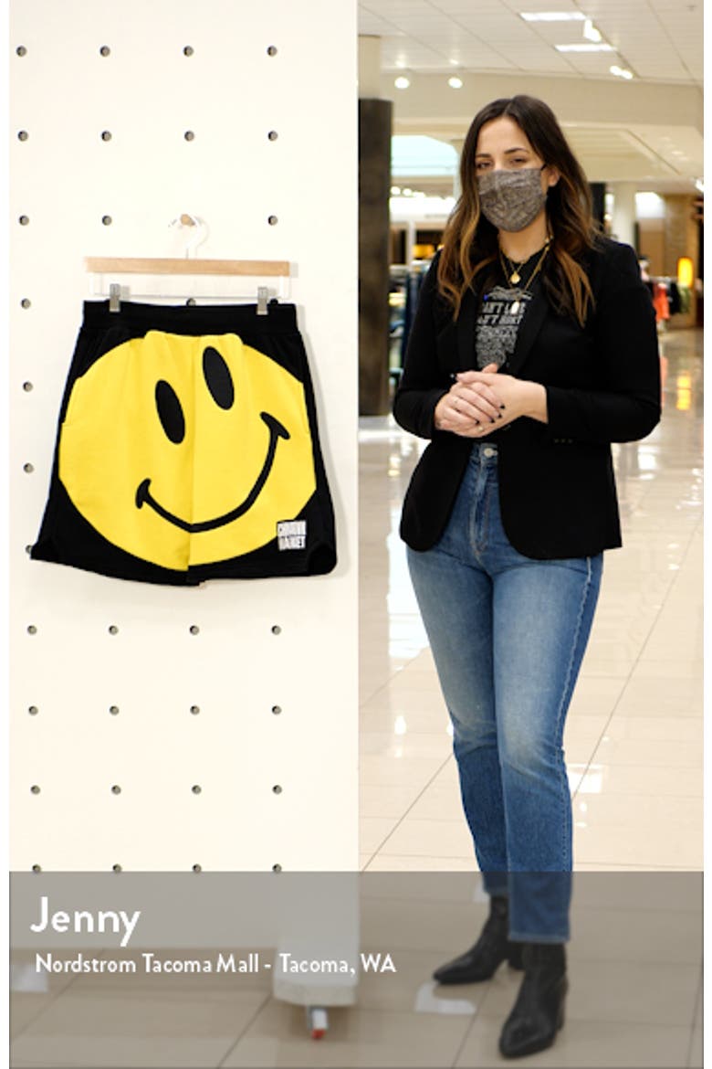 Men's Big Smiley Sweat Shorts video