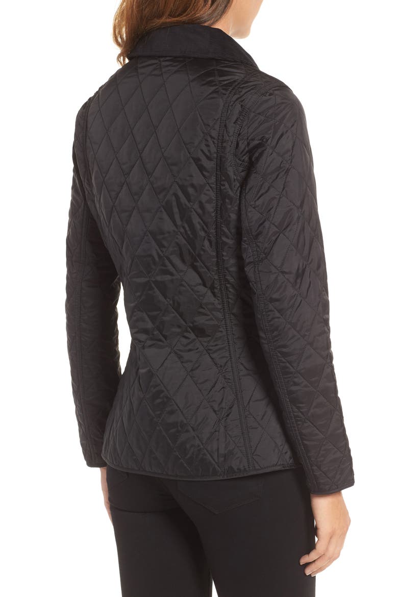 Annandale Quilted Jacket, Alternate, color, BLACK