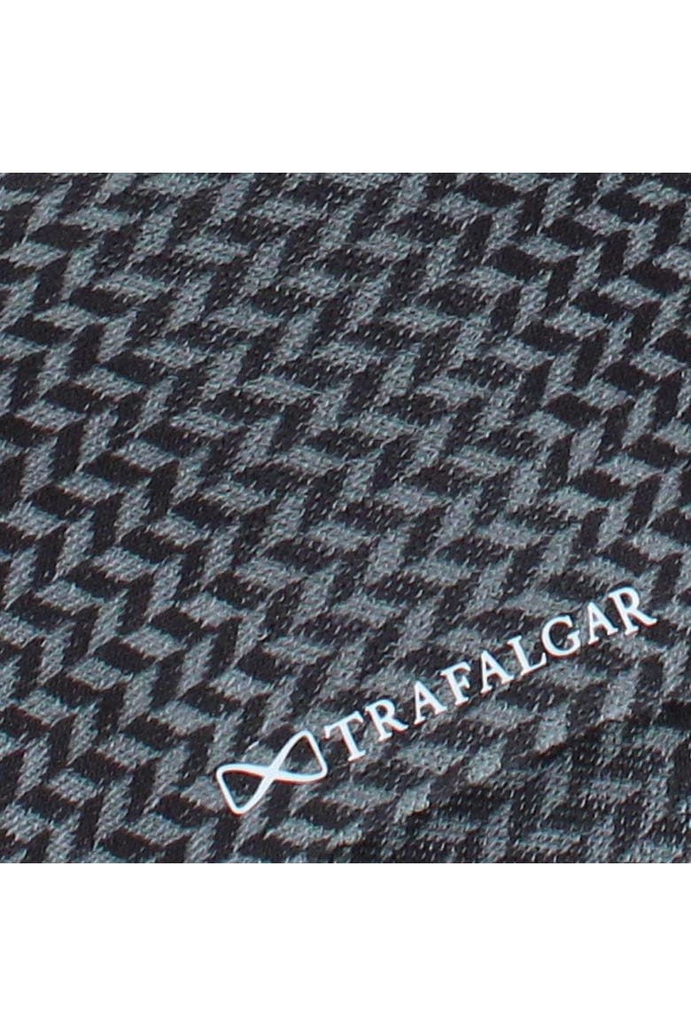 Holden Herringbone Mid-Calf Pima Cotton Socks, Alternate, color, Charcoal and Grey Herringbone