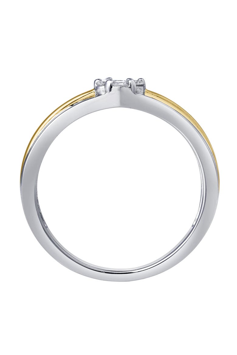 Cherelle 0.20 Ct Natural Diamond 10K Gold Ring, Alternate, color, 10K White Gold