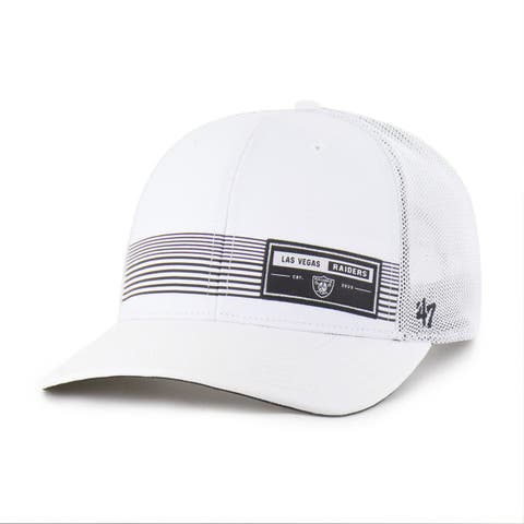 Men's '47 White Las Vegas Raiders Rangefinder Trucker Adjustable Hat