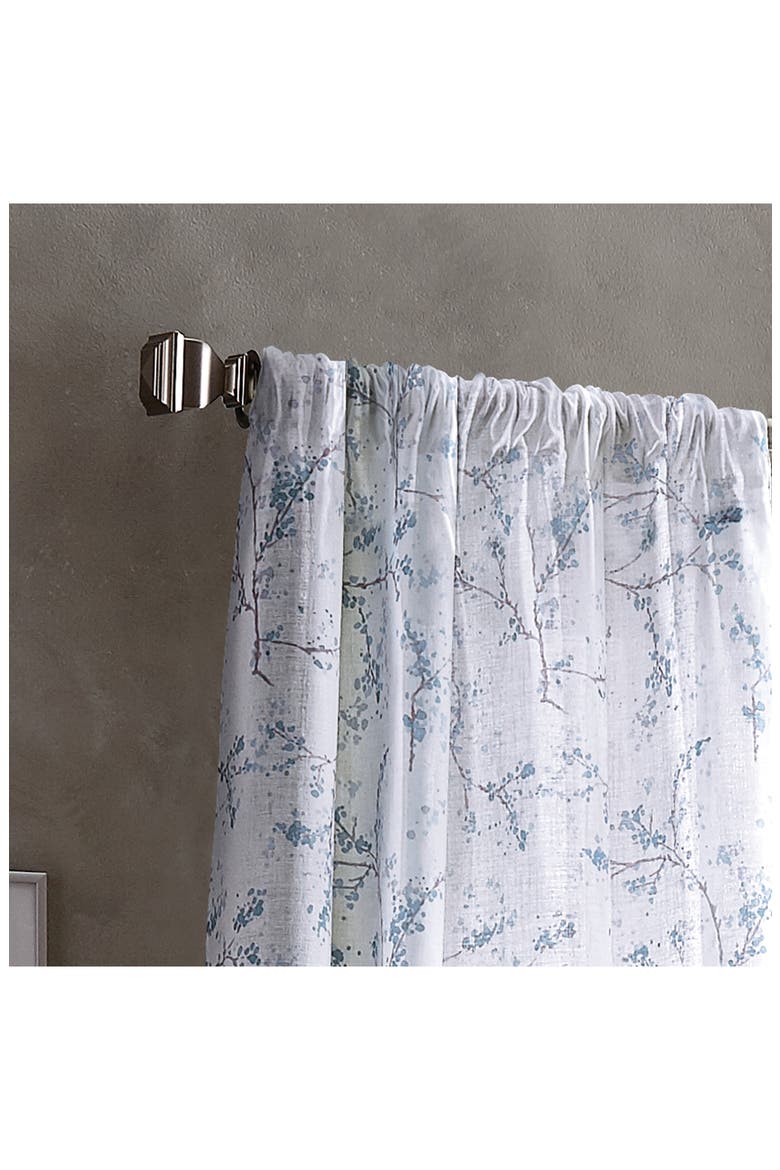 Promenade Set of 2 Curtain Panels, Alternate, color, INDIGO