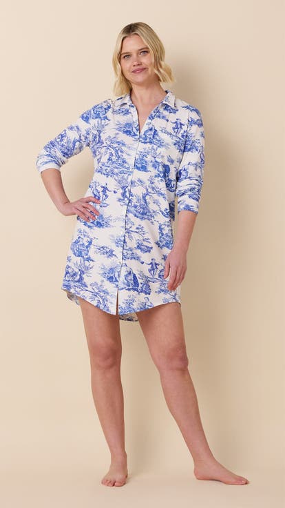 Pima Knit Night Shirt