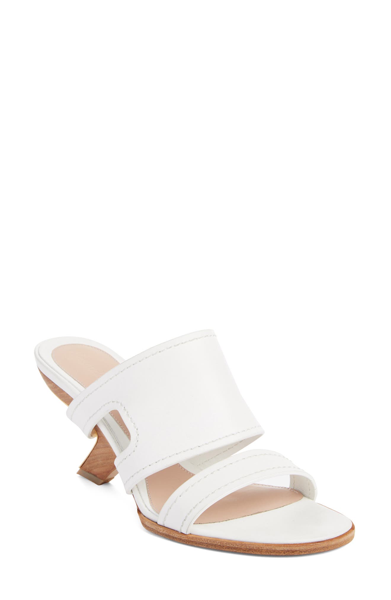 McQueen Alexander McQueen Slide Sandal, Main, color, 