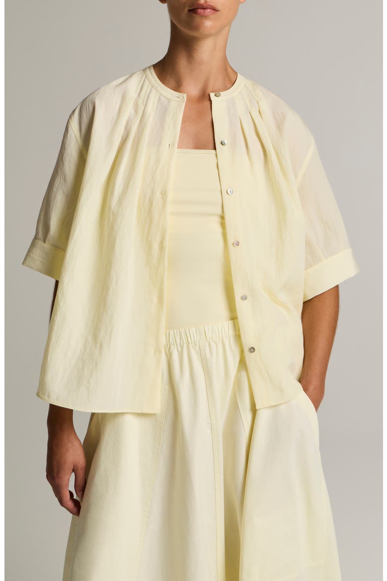 Pleated Top, Main, color, SUN PETAL