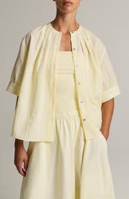 Vince Pleated Top