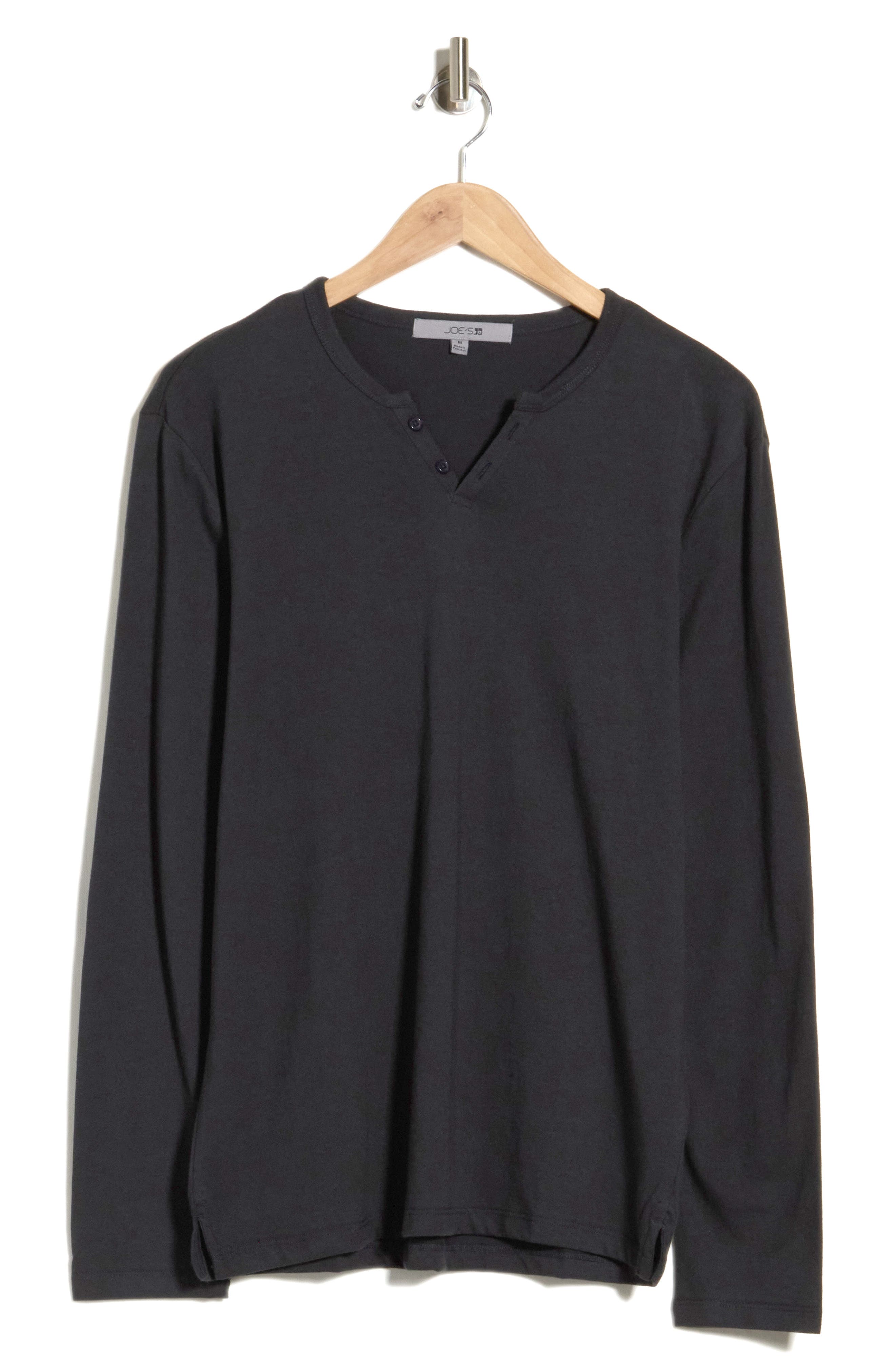 Long Sleeve Henley T-Shirt