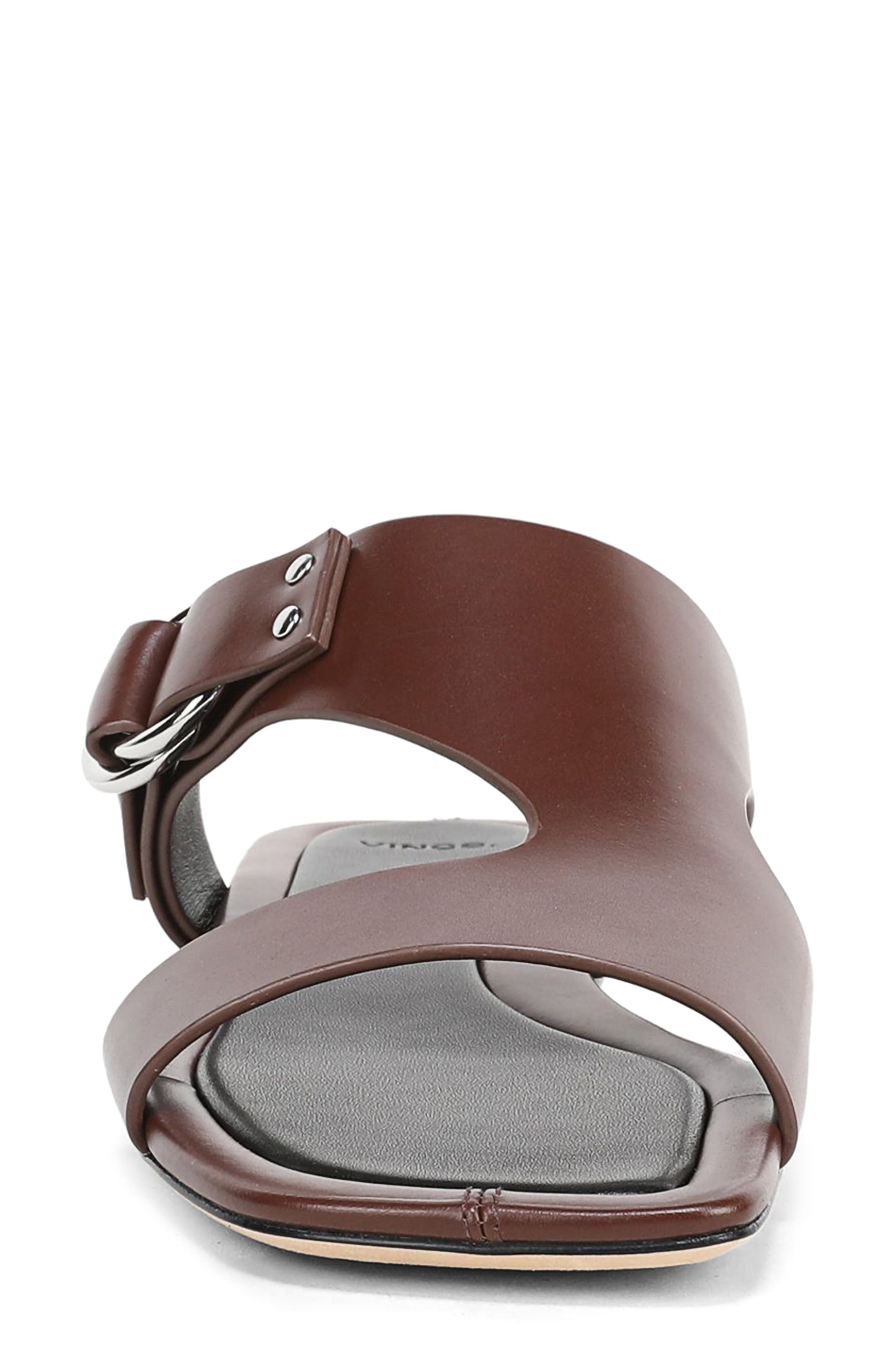 Verona Slide Sandal, Alternate, color, MOLTON BROWN