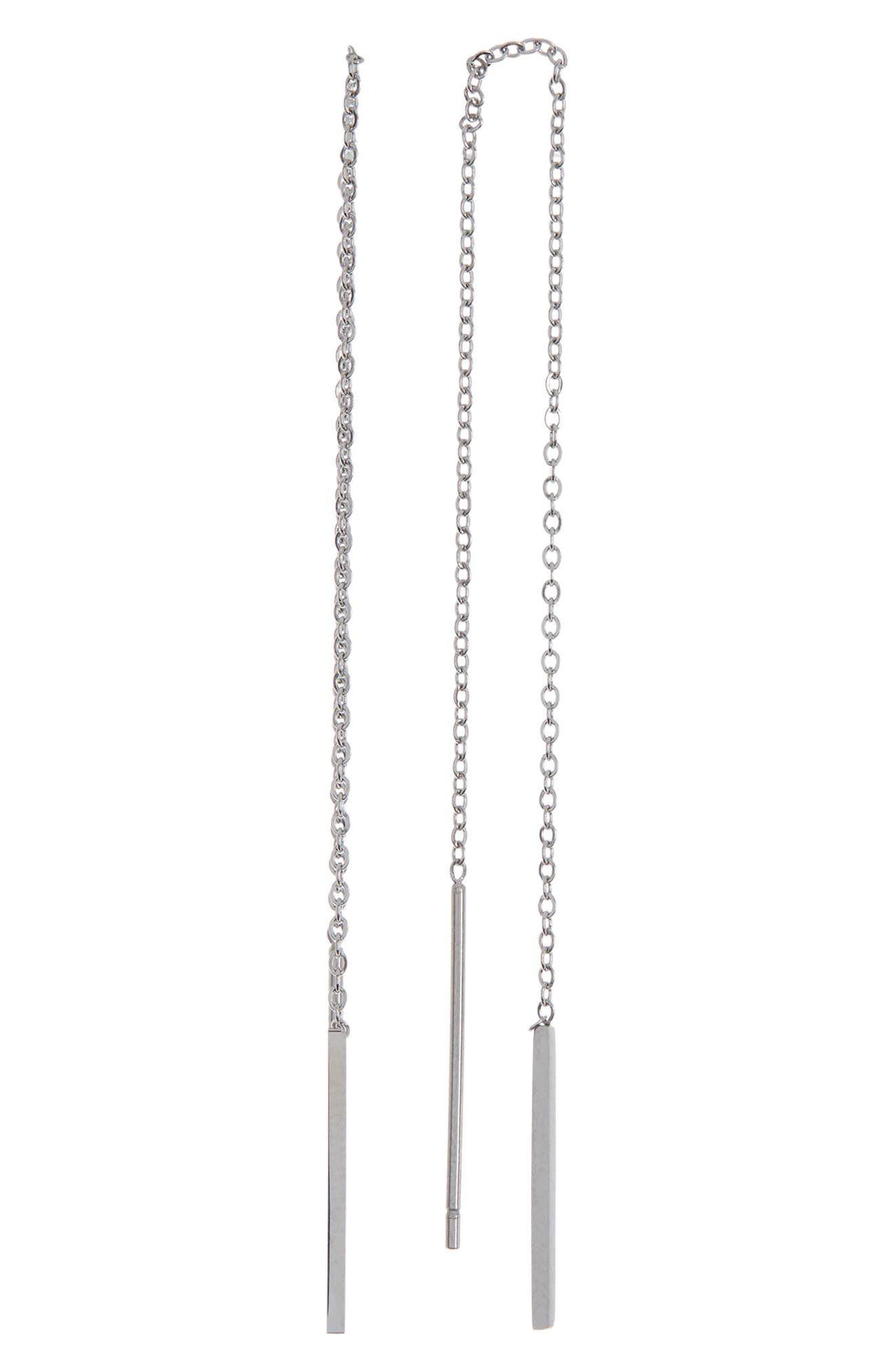 Adornia Water Resistant Threader Earrings