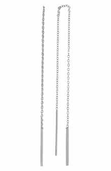 Adornia Water Resistant Threader Earrings