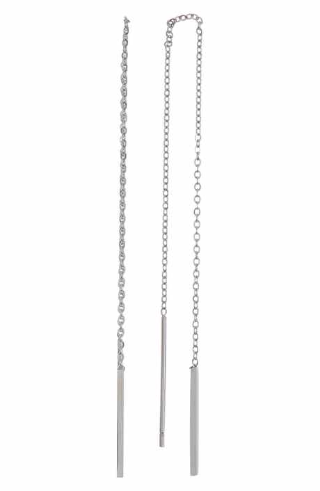 Adornia Water Resistant Threader Earrings