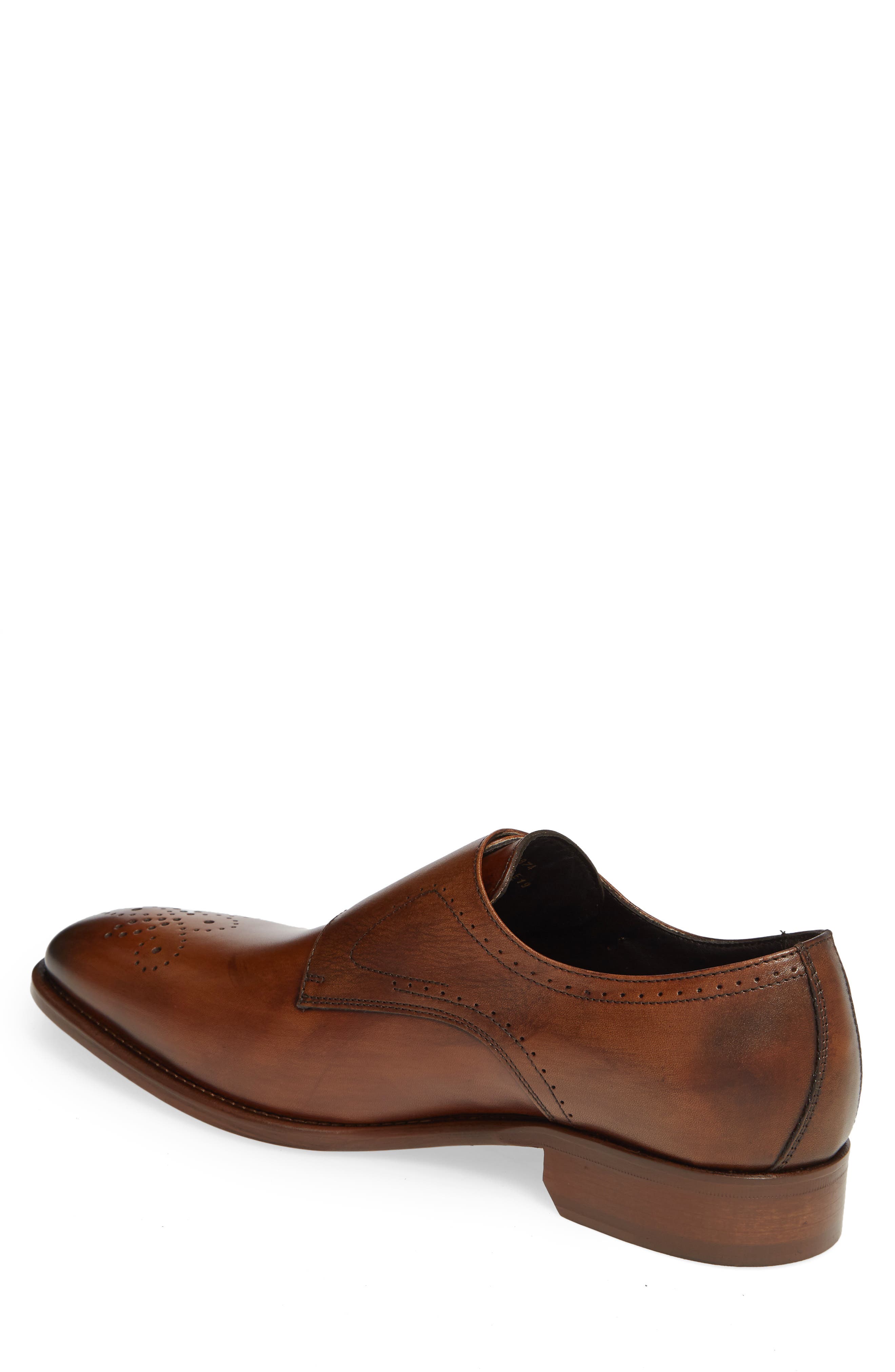 Johnston & Murphy Cormac Double Monk Strap Shoe, Alternate, color, 