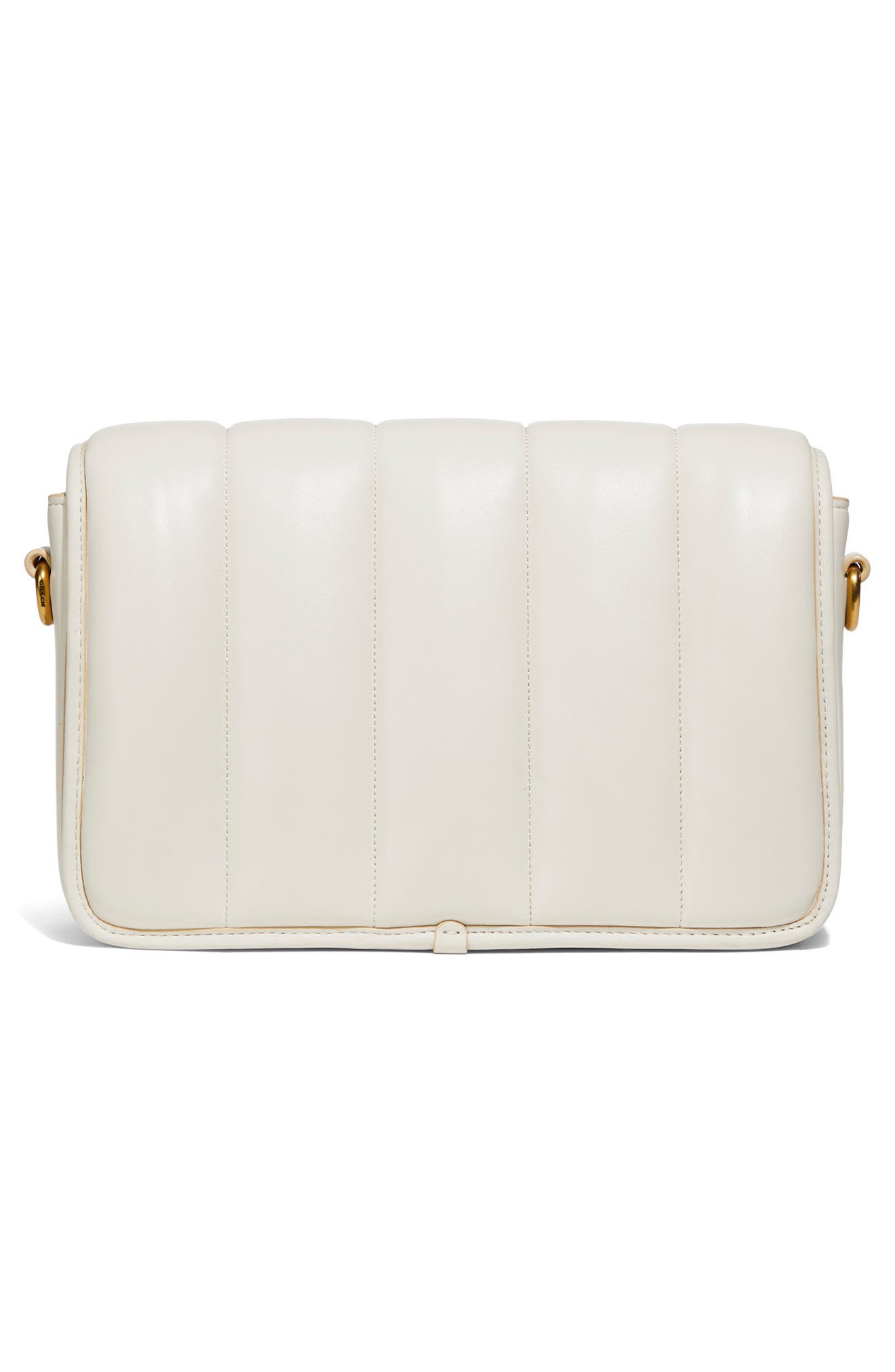 COACH Quilted Studio Leather Shoulder Bag, Alternate, color, 