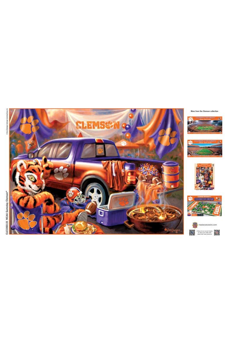 Clemson Tigers Gameday 1000 Piece Puzzle, Alternate, color, Multicolor