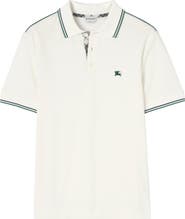 Burberry Cotton Blend Tennis Polo Shirt