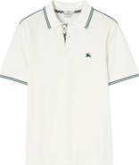 Burberry Cotton Blend Tennis Polo Shirt
