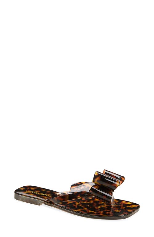 Jeffrey Campbell Sugary Flip Flop In Brown