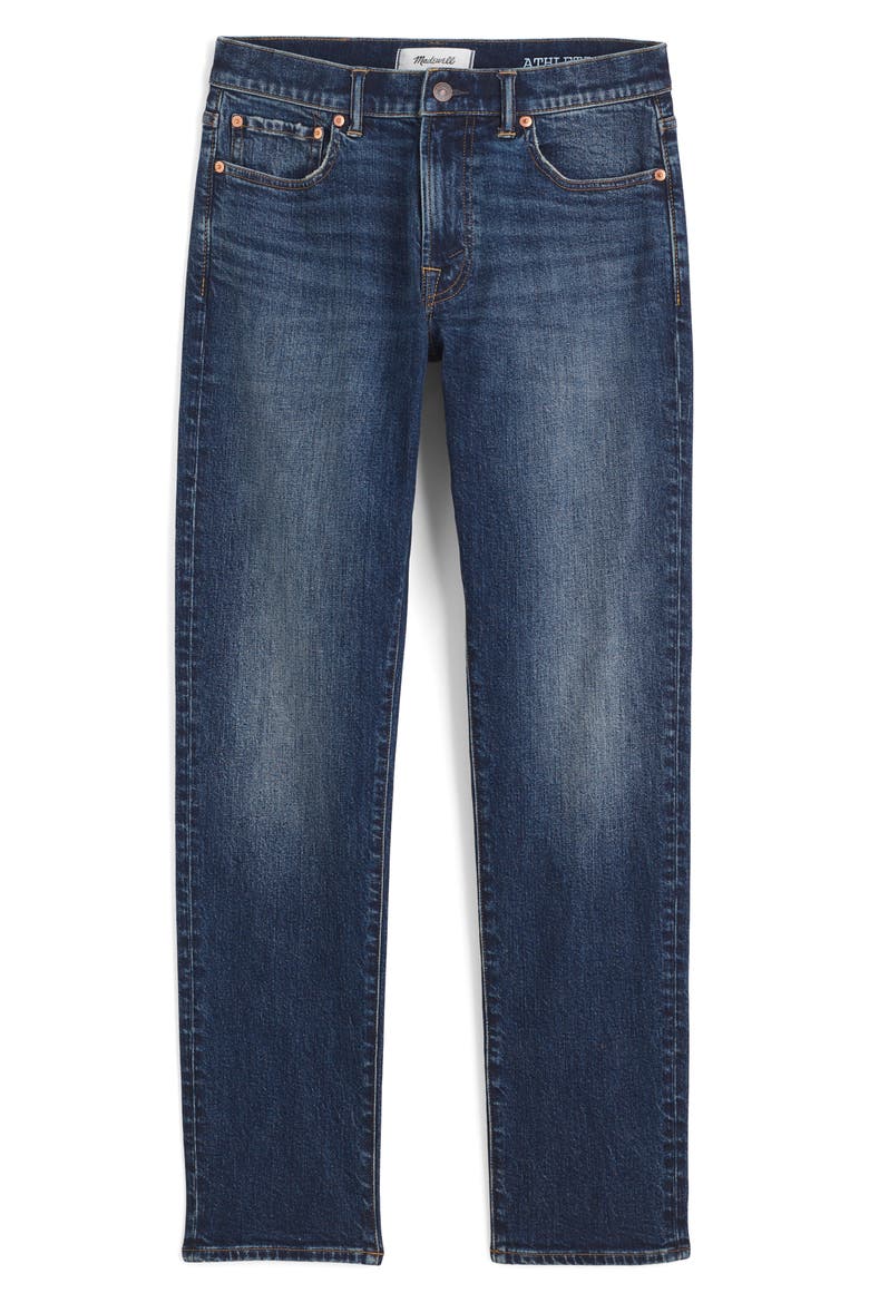 Athletic Slim Jeans, Alternate, color, DANDEN WASH