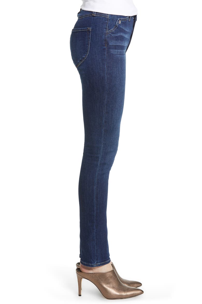 Transcend Vintage - Hoxton High Waist Ankle Straight Leg Jeans, Alternate, color, ARTURO