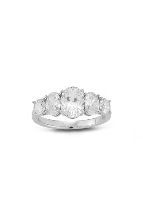Cubic Zirconia Cocktail Ring