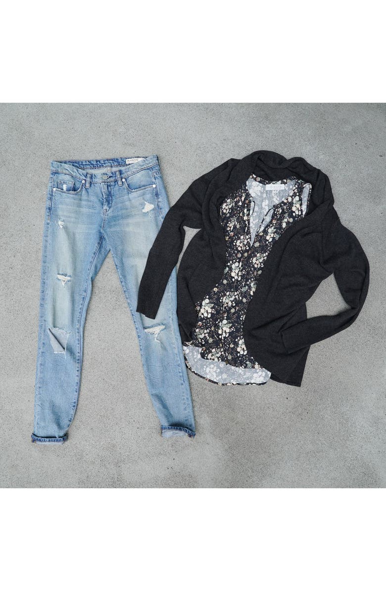 Leith Shawl Collar Cocoon Cardigan, Main, color, 