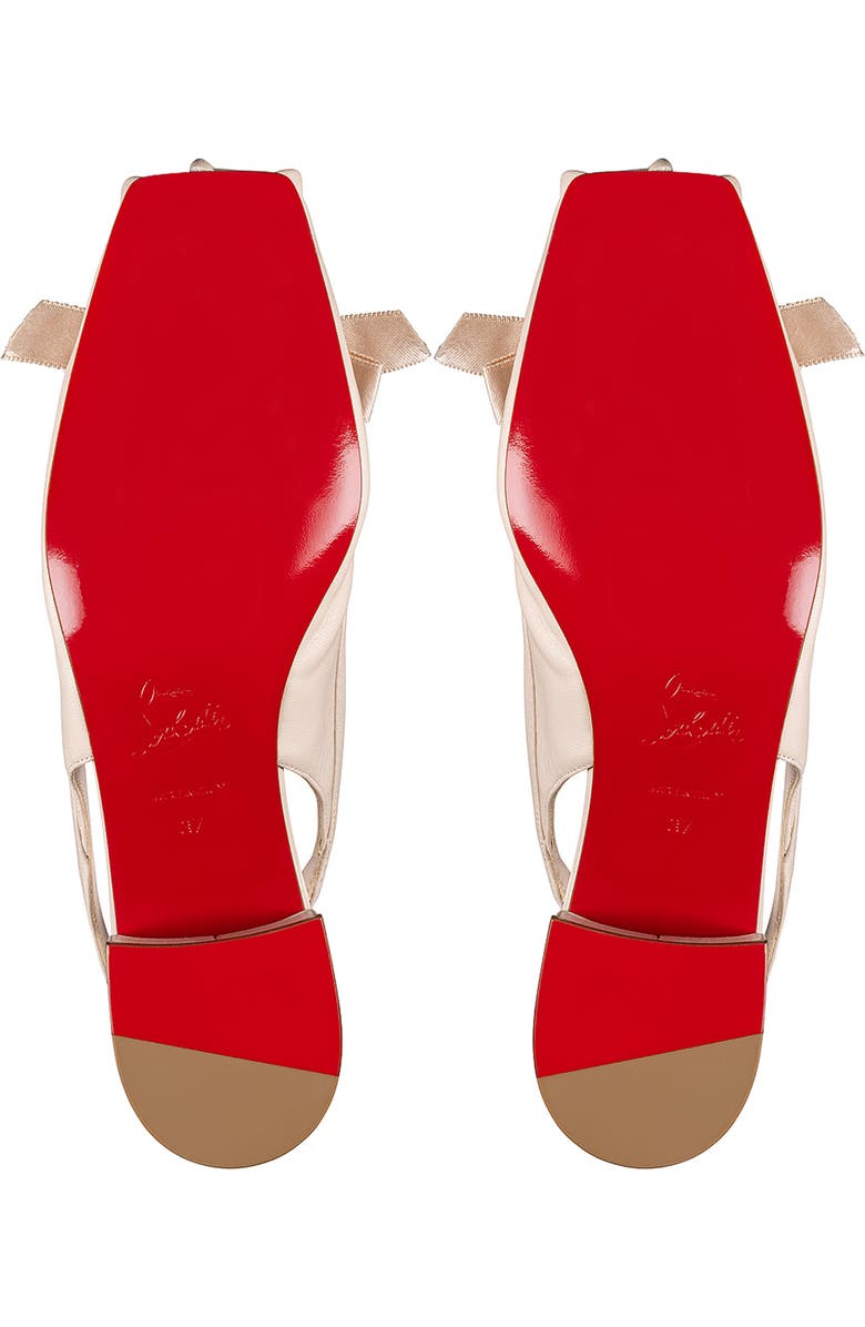 Christian Louboutin Mamaflirt Slingback Pump, Alternate, color, Leche