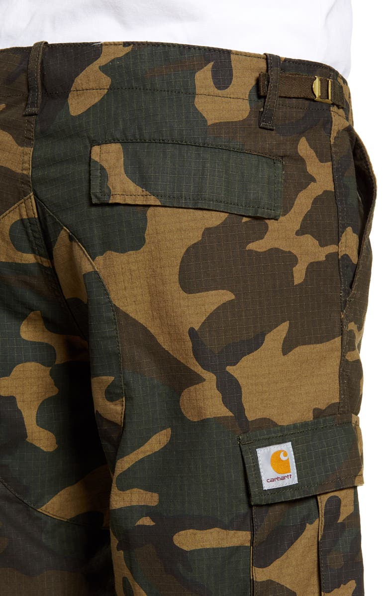Carhartt Work In Progress Aviation Slim Fit Ripstop Cargo Shorts, Alternate, color, 