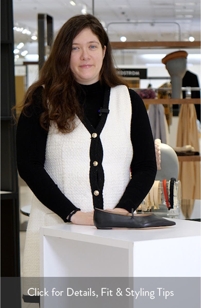 Nesta Mary Jane Pointed Toe Flat, sales video thumbnail