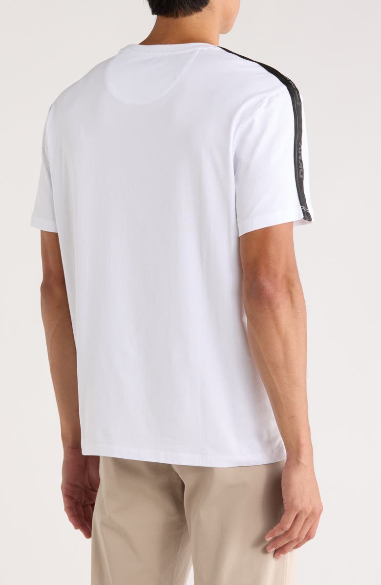 DKNY SPORTSWEAR Paulo Stripe Logo T-Shirt, Alternate, color, White