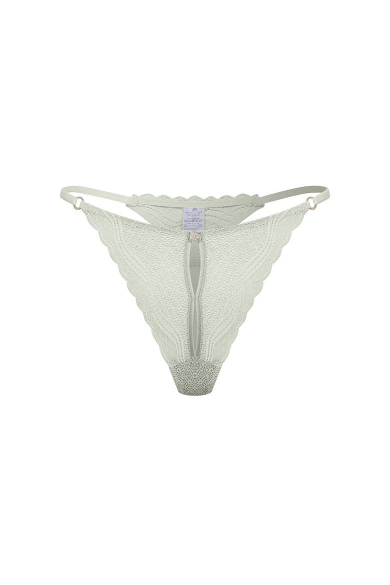 Neima Lace Low-cut Thong, Main, color, Mint