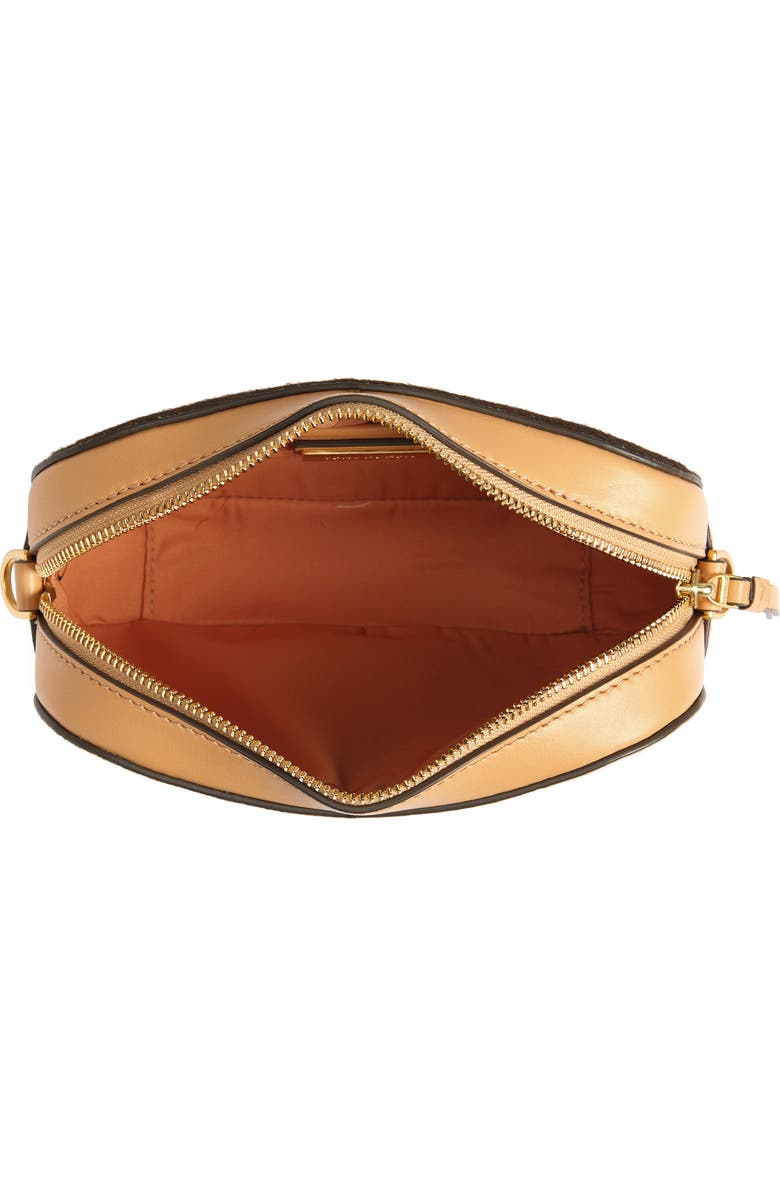 Tory Burch McGraw Genuine Calf Hair Camera Bag, Alternate, color,