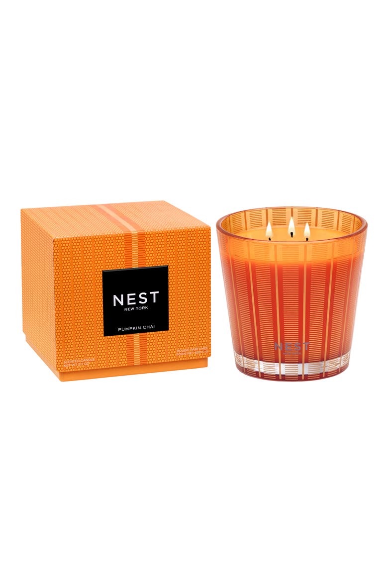 Pumpkin Chai Candle, Alternate, color, NO COLOR