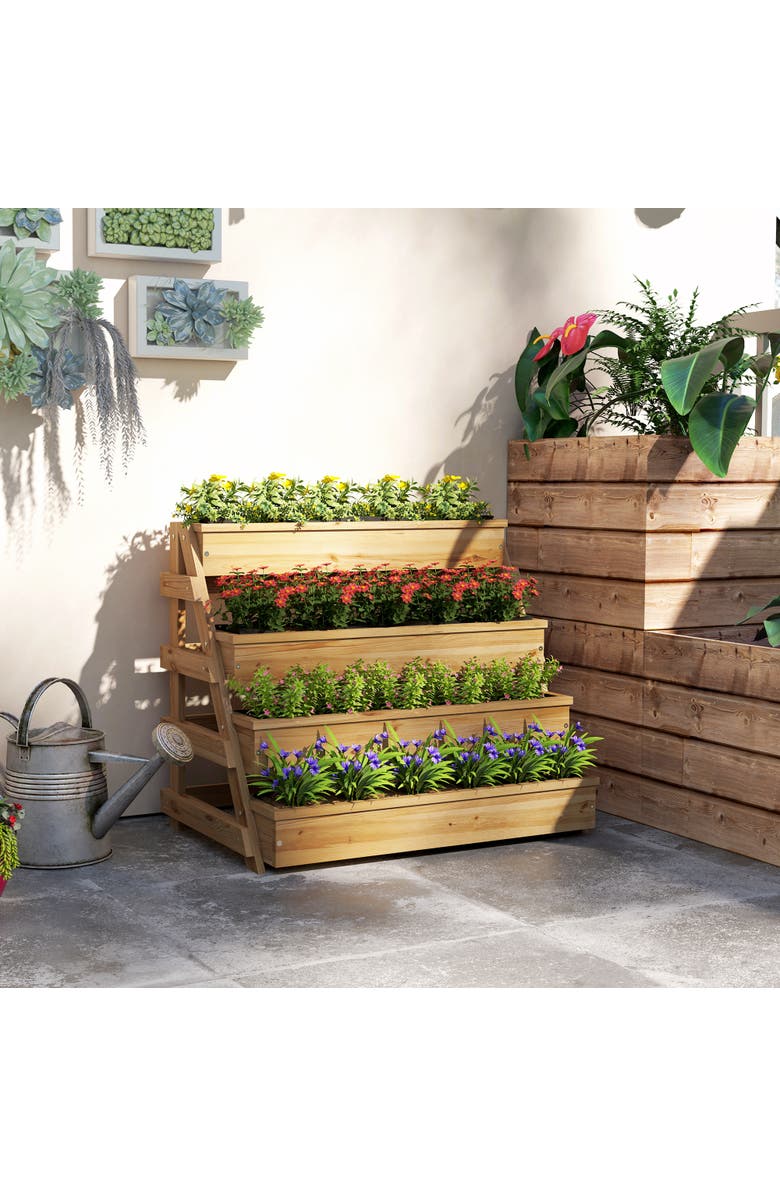 Outsunny Raised Garden Bed, Alternate, color,