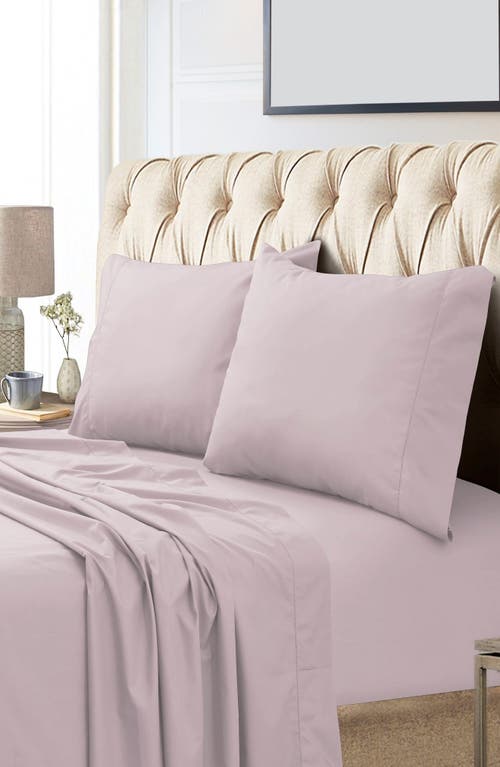 Azores Home 800 Thread Count Cotton Percale Sheet Set In Neutral