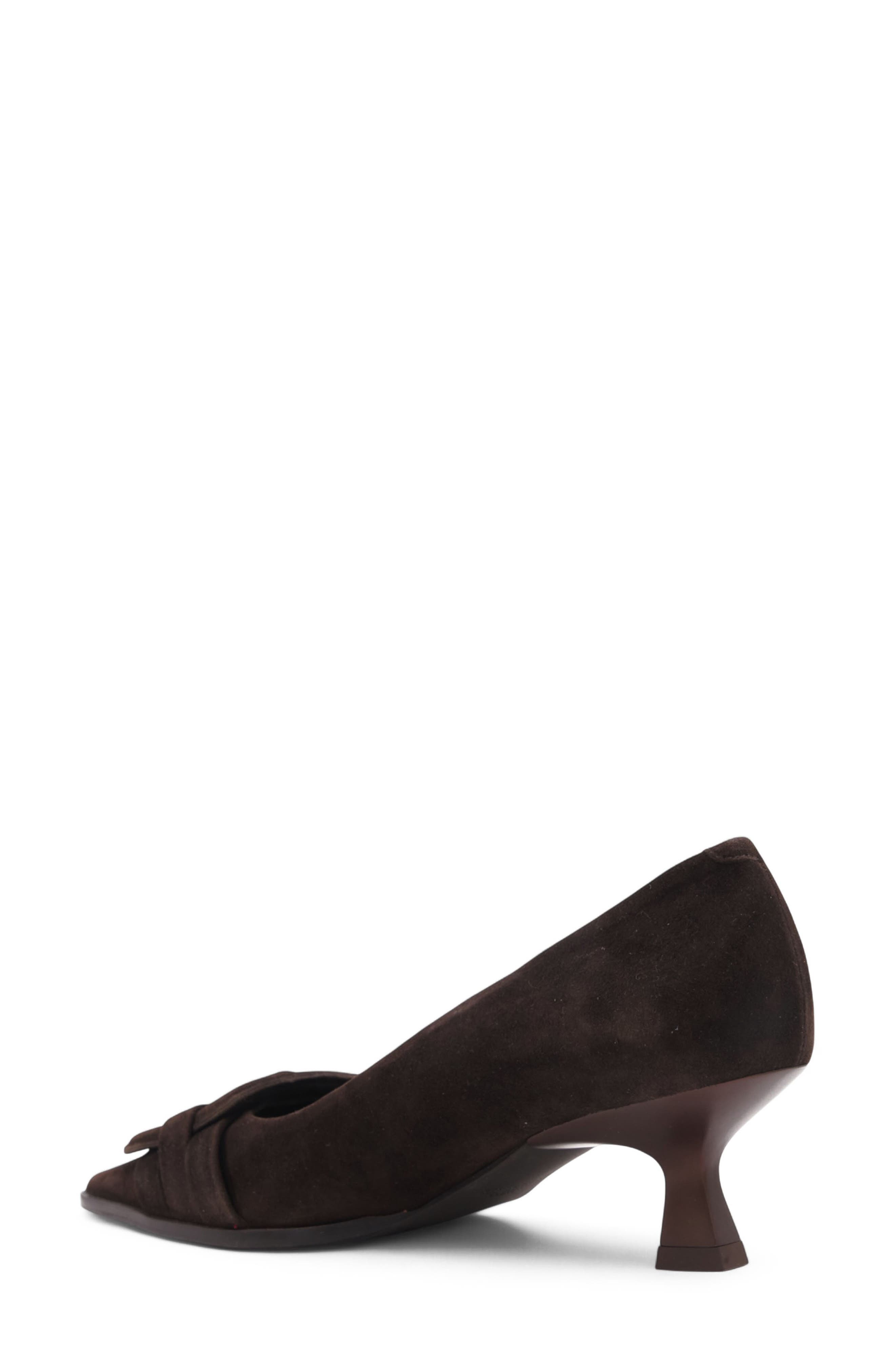 Aquatalia Aloha Pump, Alternate, color, Espresso Suede