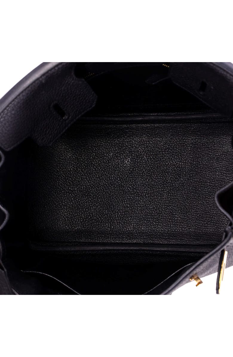 Pre-Owned Hermes Birkin Handbag Black Togo with Gold Hardware 25, Alternate, color, Noir