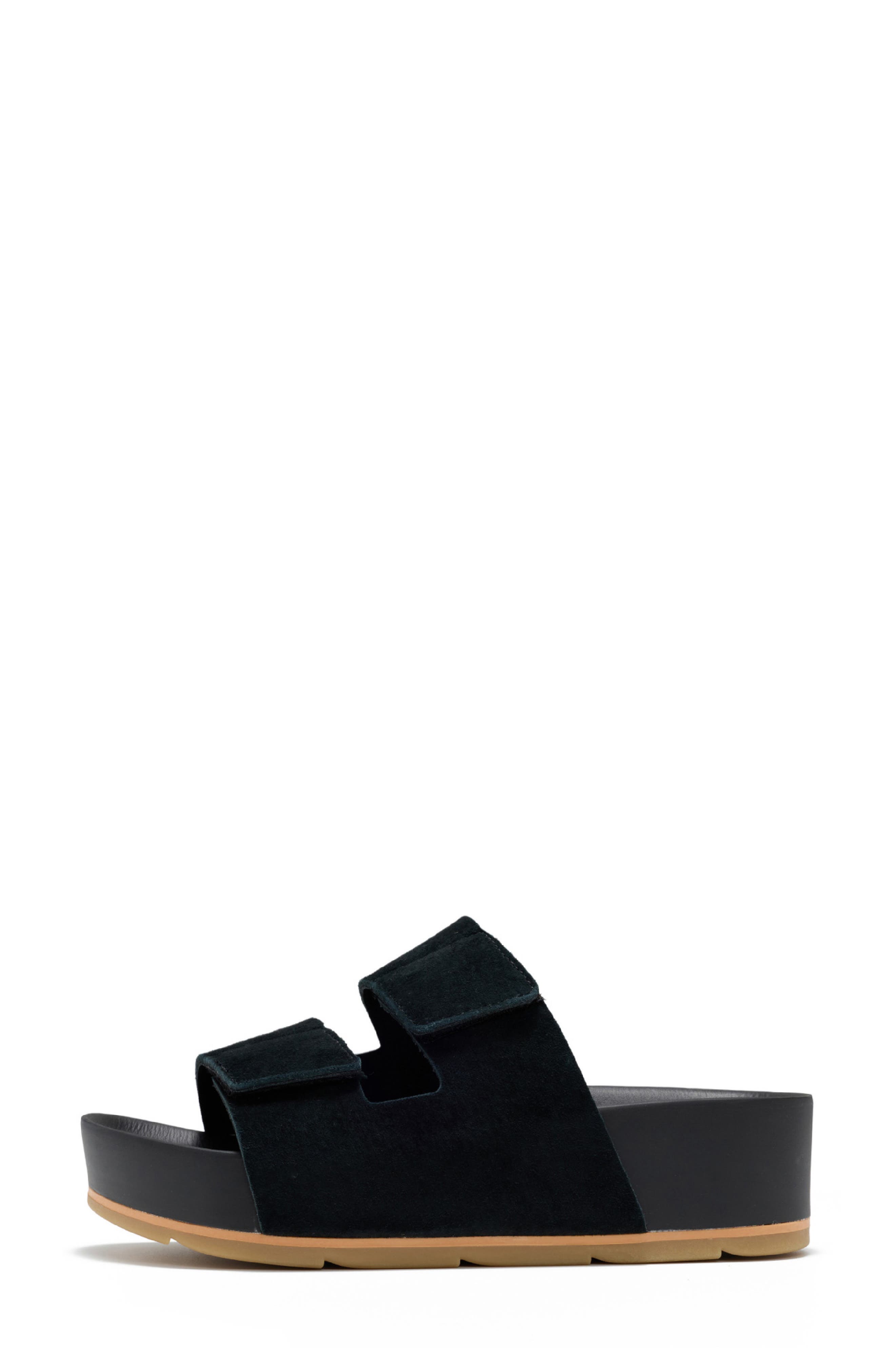 Project Cloud Propel Platform Slide Sandal, Alternate, color, Black Nubuck