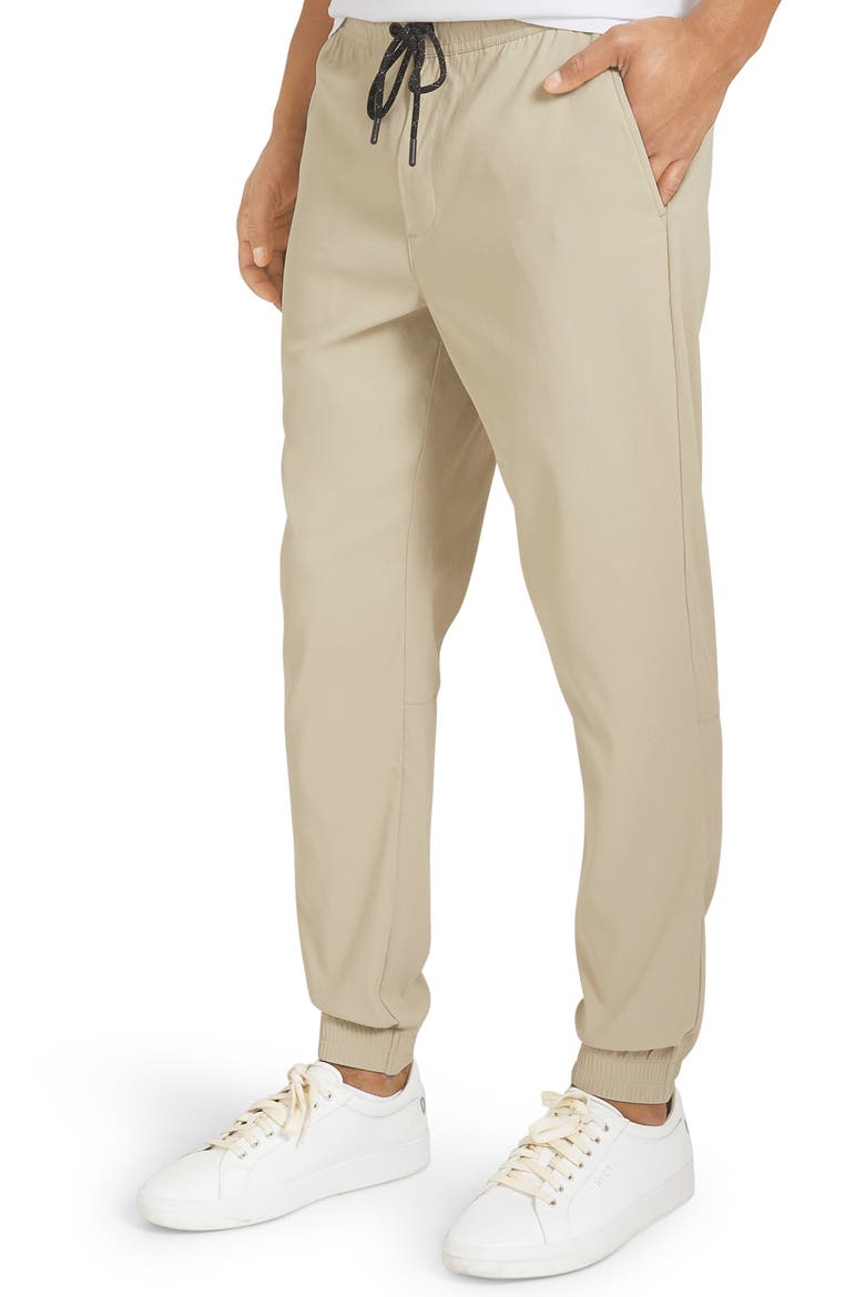 Essential Tech Joggers, Alternate, color, KHAKI