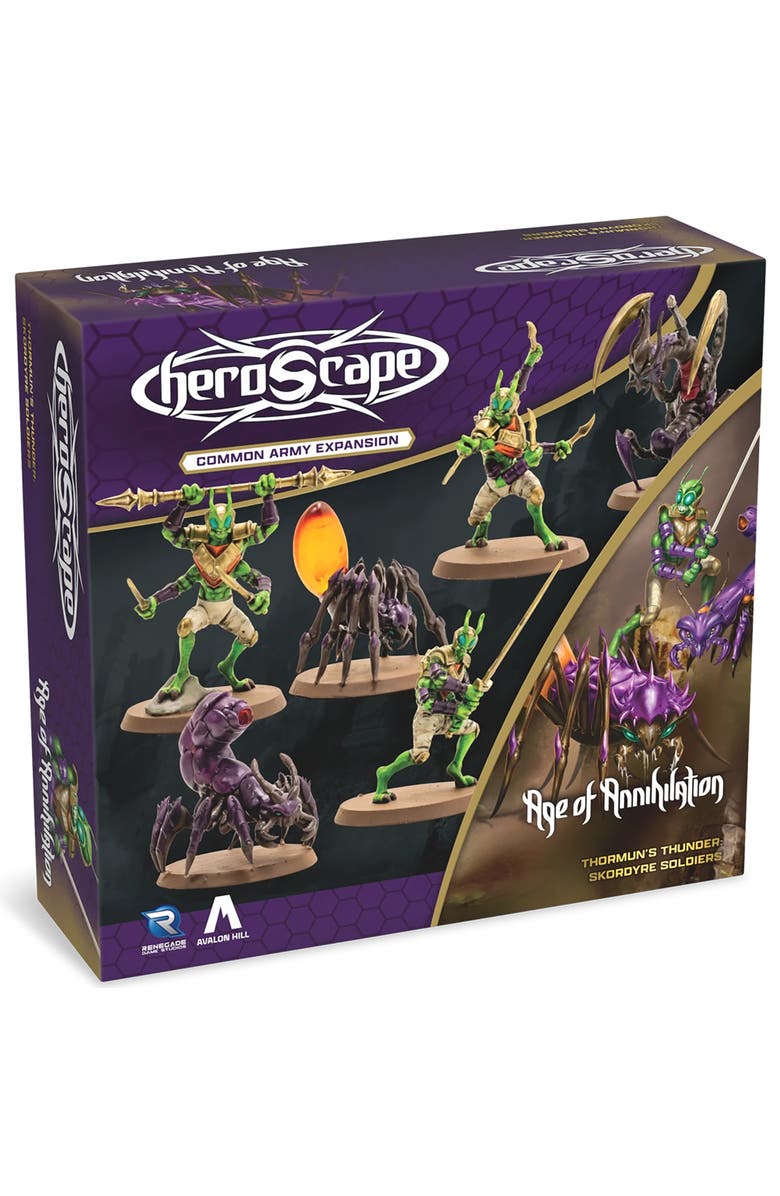 Renegade Game Studios Heroscape - 6 Unpainted Assembled Hero Miniatures, Main, color, Multicolored