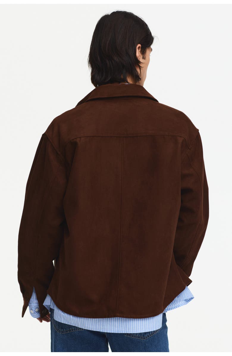 H&M Overshirt, Alternate, color, Brown