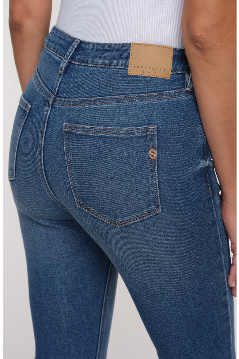 Lyra Mid Rise Bootcut Jeans, Alternate, color, MEDIUM WASH