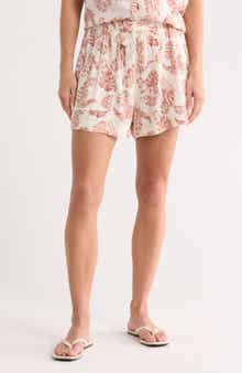Marseille Linen Blend Drawstring Shorts
