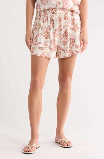 Marseille Linen Blend Drawstring Shorts