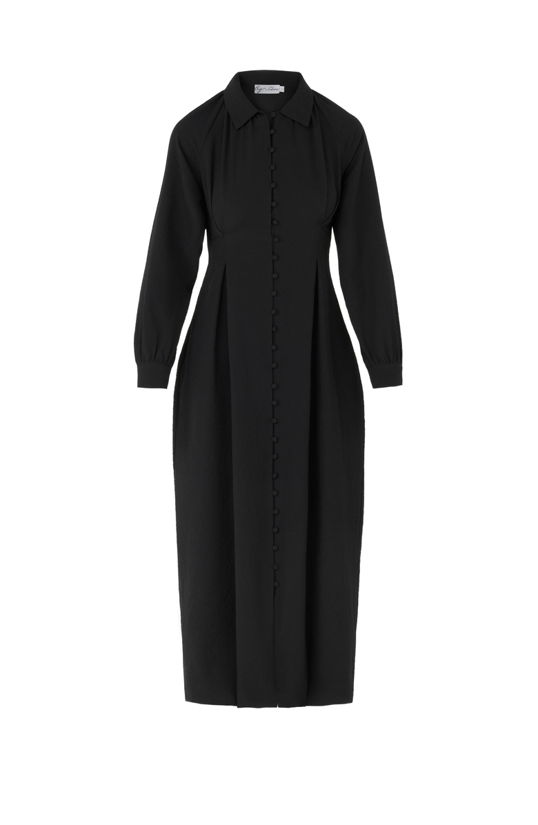 By Tess Collection Scarlett Dress, Alternate, color, Black