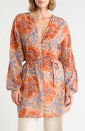 Longchamp Print V-Neck Tunic