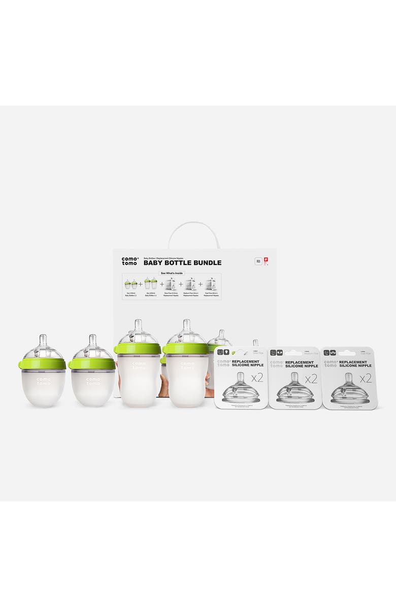 Comotomo Baby Bottle Bundle, Alternate, color, 
