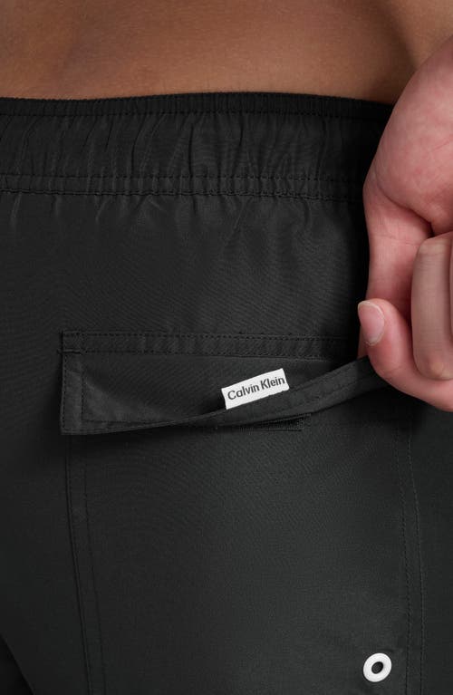 Calvin Klein Intense Power Swim Trunks In Black
