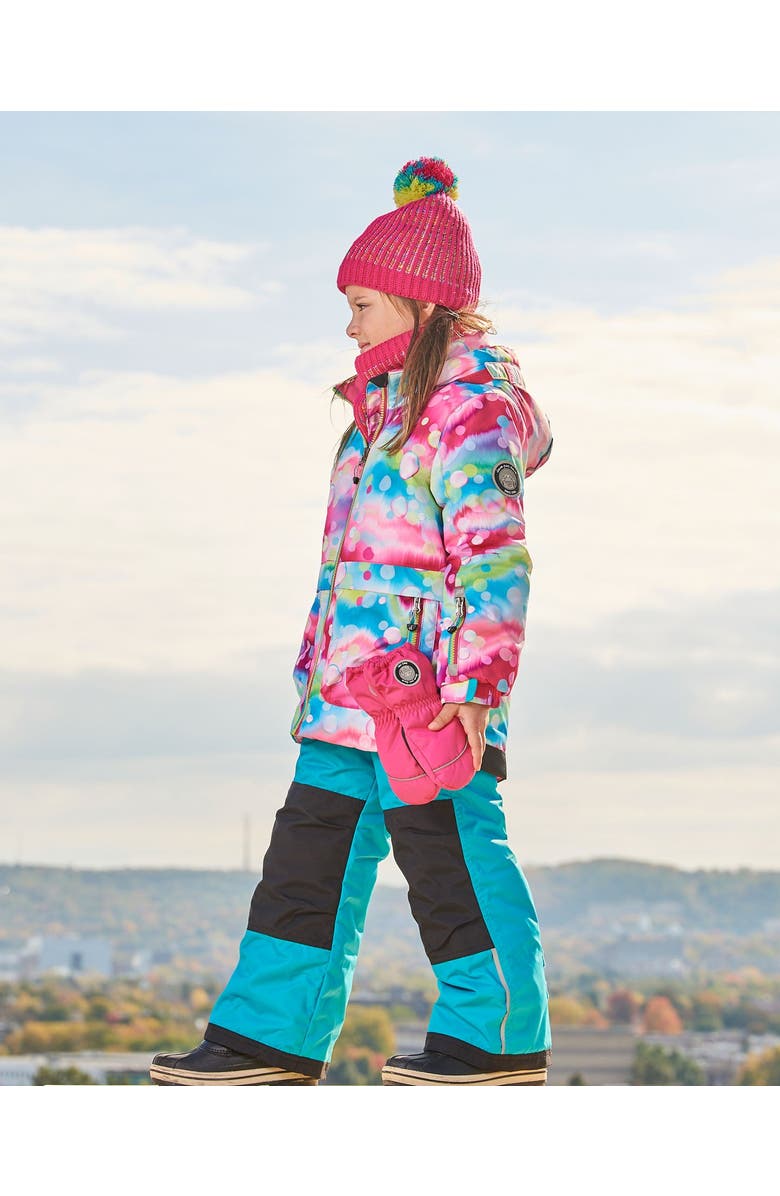 Deux par Deux Baby Girl's Solid Mittens Fuschia Pink, Alternate, color, Beetroot Purple