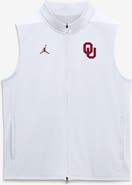 Jordan Brand Men's Jordan Brand White Oklahoma Sooners Primetime Victory Therma-FIT Full-Zip Vest