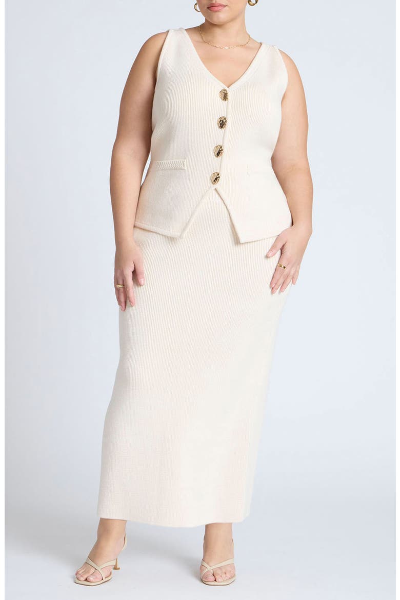 Knit Midi Skirt, Alternate, color, DEW